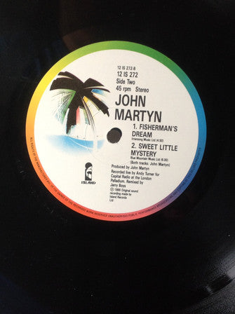 John Martyn : Lonely Love (12", Single, Promo)