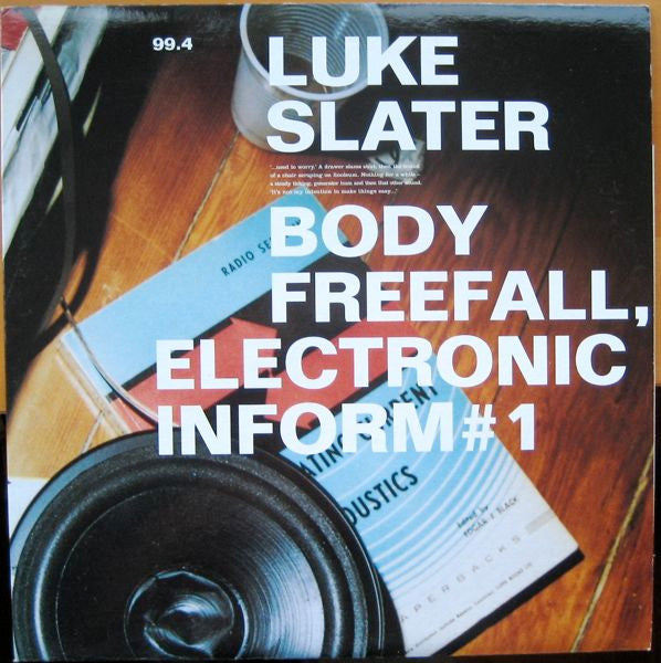 Luke Slater : Body Freefall, Electronic Inform #1 (12")