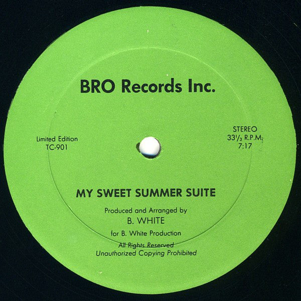 Love Unlimited Orchestra : My Sweet Summer Suite (12", Ltd, Unofficial)