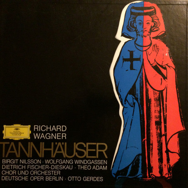 Richard Wagner - Birgit Nilsson, Wolfgang Windgassen, Dietrich Fischer-Dieskau, Theo Adam, Chor* und Orchester Deutsche Oper Berlin*, Gerdes* : Tannhäuser (4xLP, Album, RE + Box)