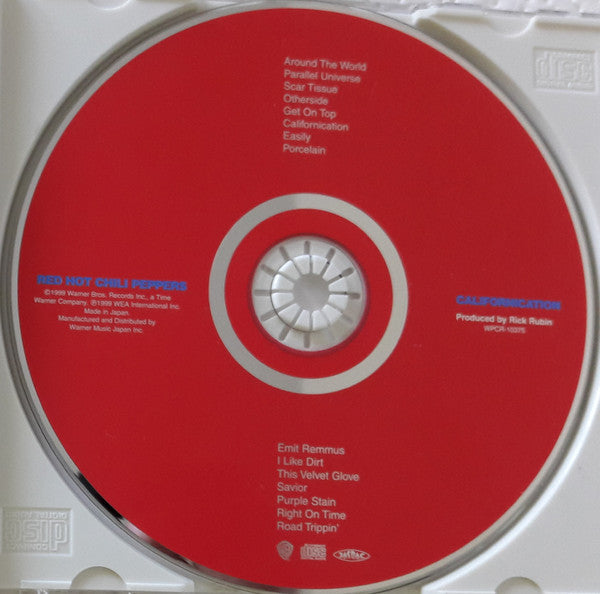 Red Hot Chili Peppers : Californication (CD, Album)