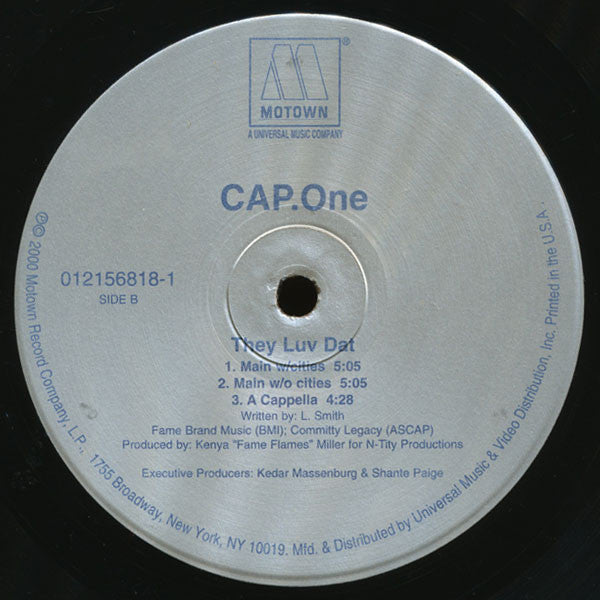 Cap.One : They Luv Dat (12")