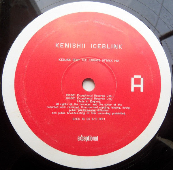 Ken Ishii : Iceblink (12")