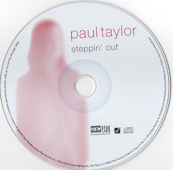 Paul Taylor (36) : Steppin' Out (CD, Album)