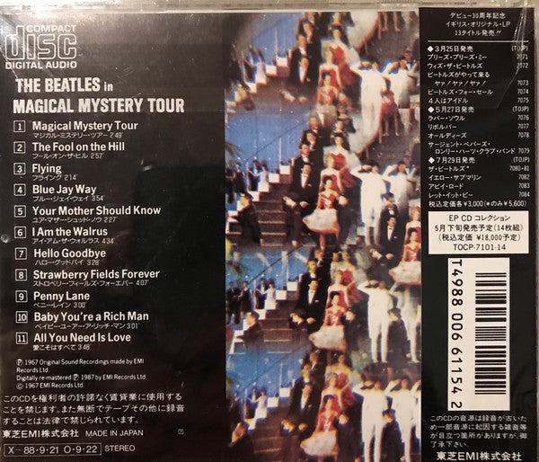 The Beatles : Magical Mystery Tour (CD, Album, RE, RM)