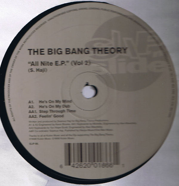 Big Bang Theory : All Nite E.P. (Vol. 2) (12")