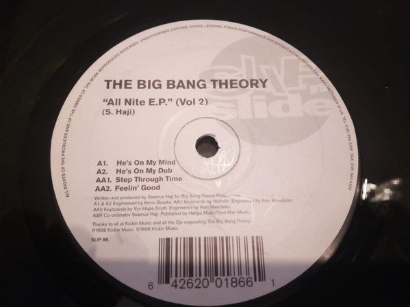 Big Bang Theory : All Nite E.P. (Vol. 2) (12")