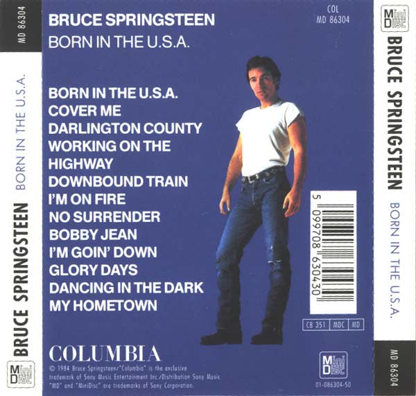 Bruce Springsteen : Born In The U.S.A. (MD, Album)