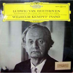 Ludwig van Beethoven - Wilhelm Kempff : Klaviersonaten Nr. 11 B-Dur, Nr 13. Es-Dur, Nr. 27 E-Moll (LP, Album)