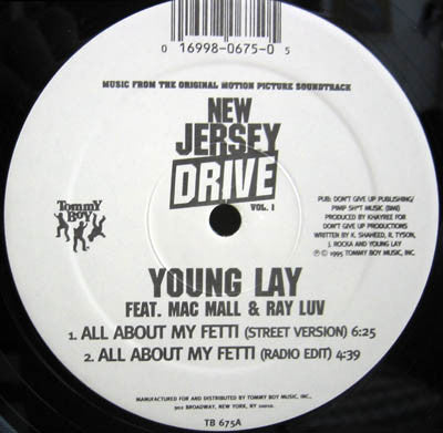 Young Lay / Poets Of Darkness : All About My Fetti / 21 In The Ghetto (12")