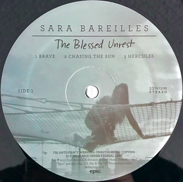 Sara Bareilles : The Blessed Unrest (2xLP, Album)