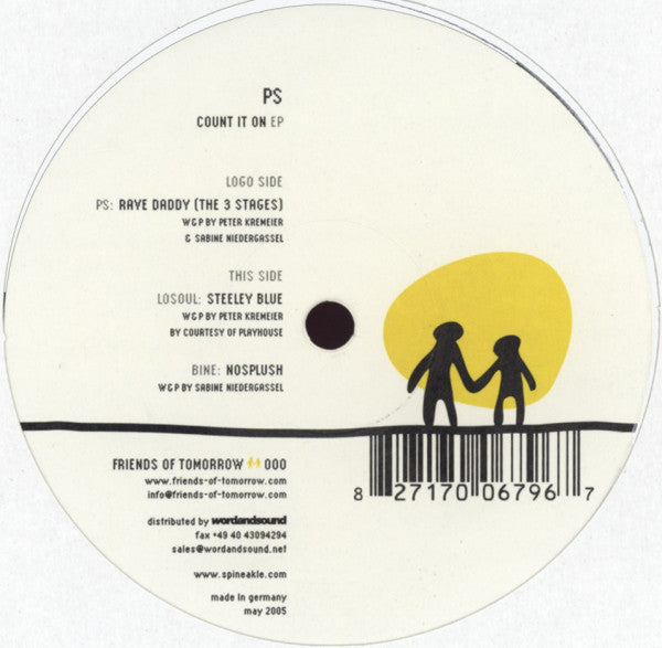 PS (2) : Count It On EP (12", EP)