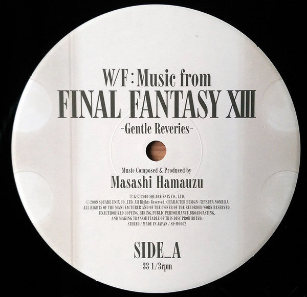 Masashi Hamauzu : W/F: Music From Final Fantasy XIII -Gentle Reveries- (LP)