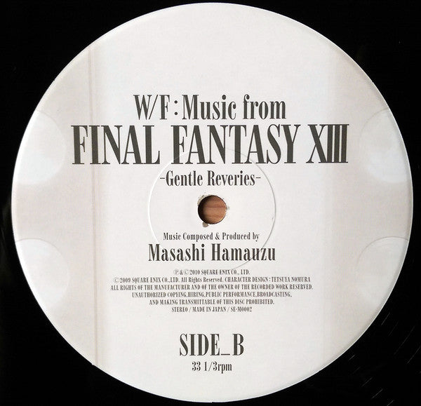 Masashi Hamauzu : W/F: Music From Final Fantasy XIII -Gentle Reveries- (LP)