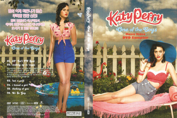 Katy Perry : One Of The Boys (Music Video DVD Sampler) (DVD-V, Promo, Smplr, NTSC)