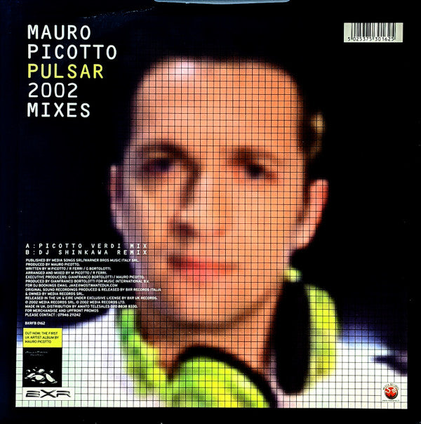 Mauro Picotto : Pulsar 2002 Rmx (12")