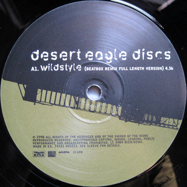 Desert Eagle Discs : Wildstyle (12")