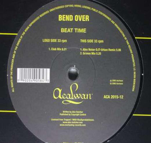 Bend Over : Beat Time (12")