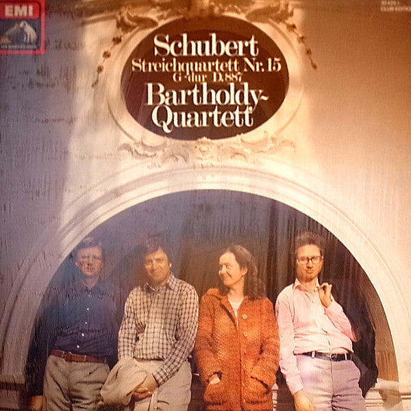 Franz Schubert - Bartholdy Quartett : Streichquartett Nr.15 G-Dur D.887 (LP, Album, Club)