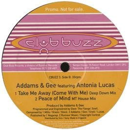 Addams & Gee : Take Me Away (Come With Me) (12")