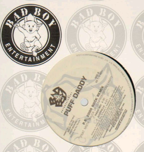 Puff Daddy : P. E. 2000 Rock Remix (12", Promo)