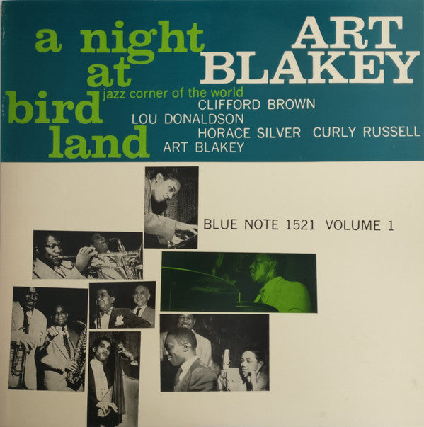 Art Blakey Quintet : A Night At Birdland Volume 1 (LP, Album, Mono, RE)