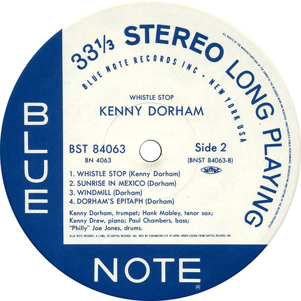 Kenny Dorham : Whistle Stop (LP, Album, Ltd, RE)