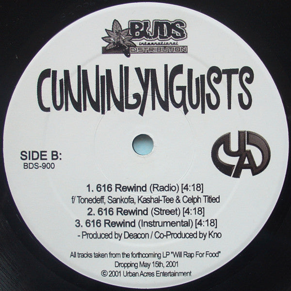 CunninLynguists : So Live! (12")