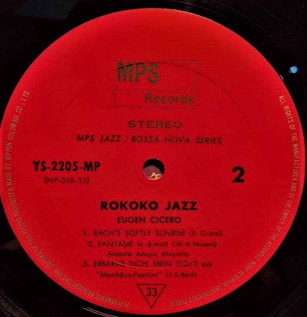 Eugen Cicero : Rokoko-Jazz (LP, RE, Gat)