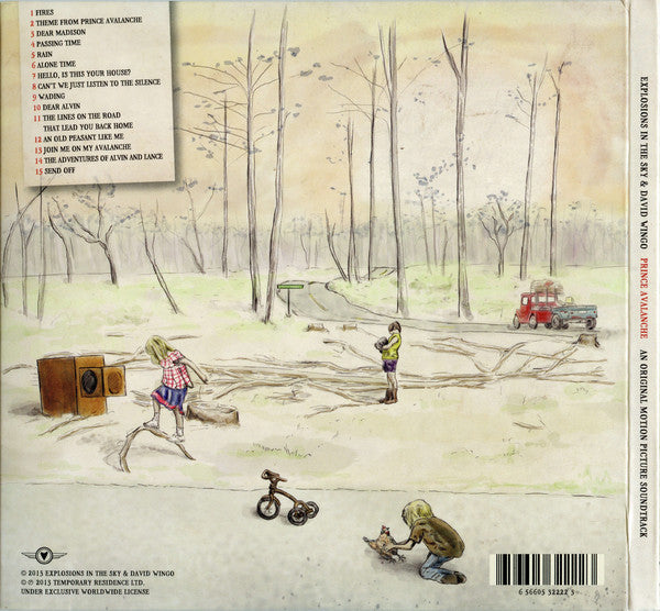 Explosions In The Sky & David Wingo : Prince Avalanche (An Original Motion Picture Soundtrack) (CD, Album)