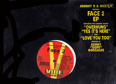 Johnny D & Nicky P : Face 2 EP (12", EP, Red)