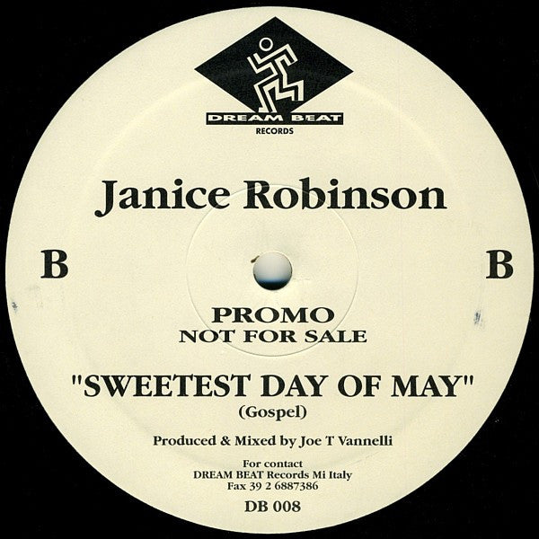 Janice Robinson : Sweetest Day Of May (2x12", Promo)