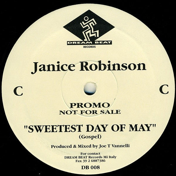 Janice Robinson : Sweetest Day Of May (2x12", Promo)