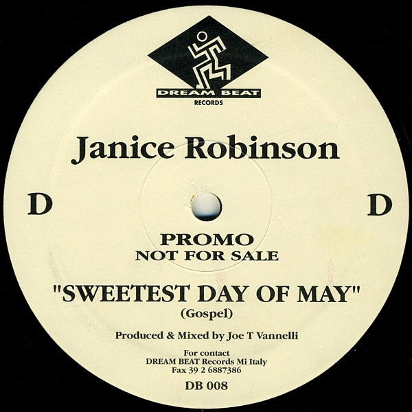 Janice Robinson : Sweetest Day Of May (2x12", Promo)