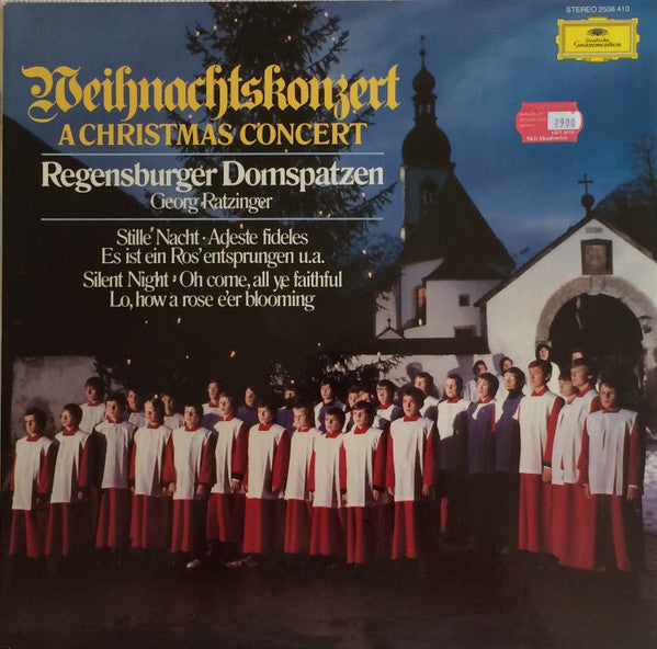 Regensburger Domspatzen, Georg Ratzinger : Weihnachtskonzert · A Christmas Concert (LP)