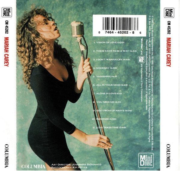 Mariah Carey : Mariah Carey (MD, Album, RE)