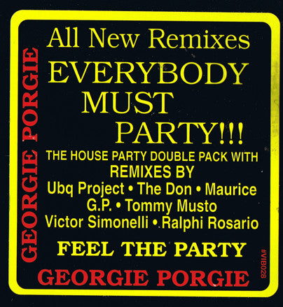 Georgie Porgie : Everybody Must Party (2x12")