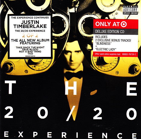 Justin Timberlake : The 20/20 Experience (2 Of 2) (2xCD, Album, Dlx, Tar)