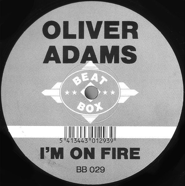 Oliver Adams : I'm On Fire (12")