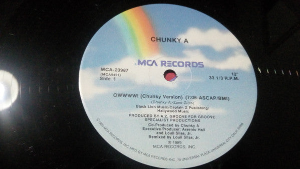 Chunky A : Owwww! (12", Single)