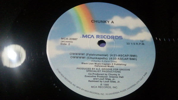 Chunky A : Owwww! (12", Single)