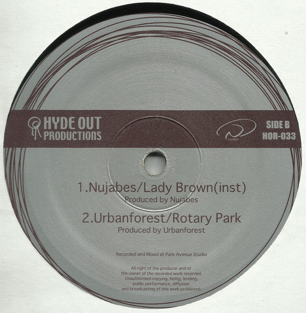 Nujabes Featuring Cise Star : Lady Brown (12")