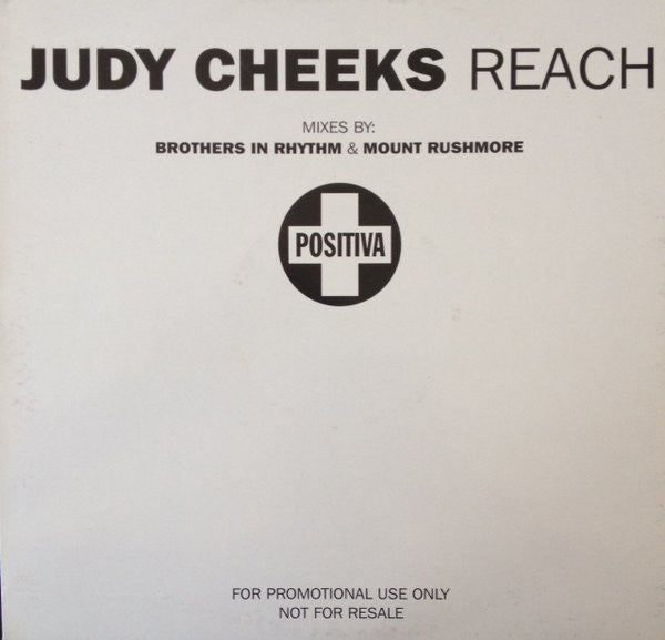 Judy Cheeks : Reach (2x12", Promo)