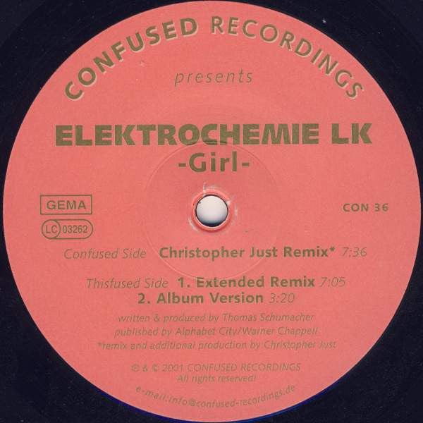 Elektrochemie LK : Girl (12")