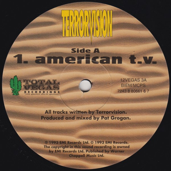 Terrorvision : American T.V. (12", Single)