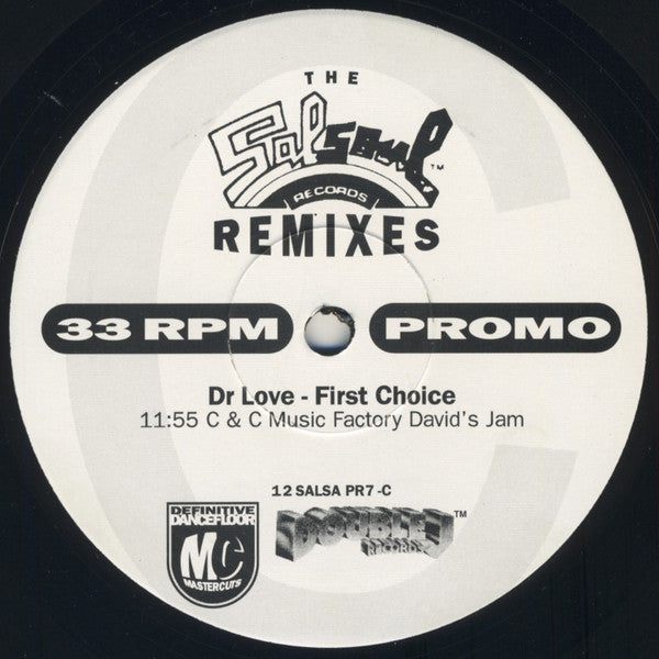 First Choice : Dr. Love (The C & C Mixes) (2x12", Promo)