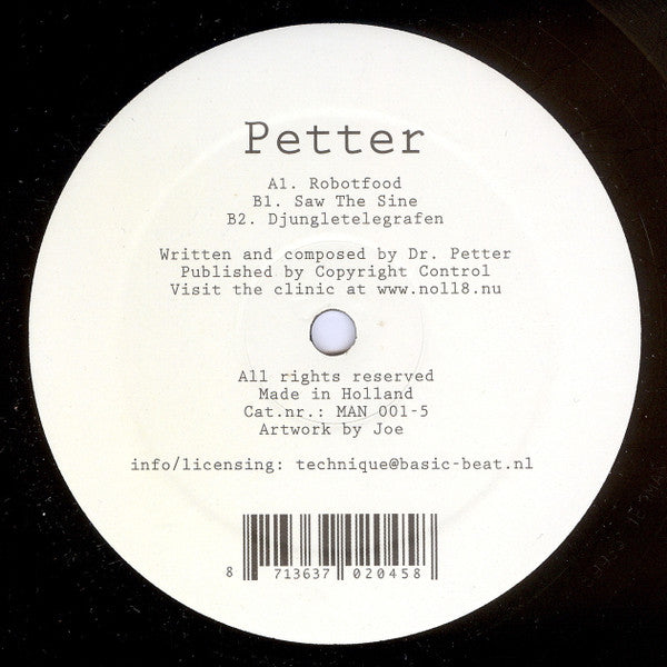 Petter (5) : Robotfood (12", EP)