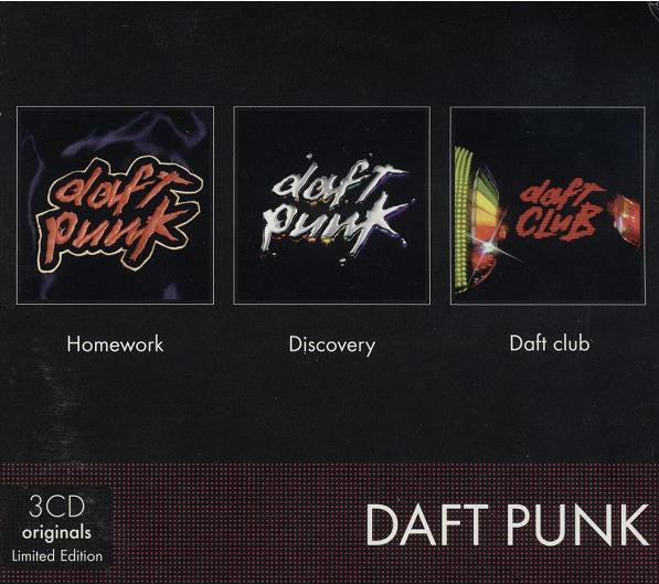 Daft Punk : Homework / Discovery / Daft Club (CD, Album, RE + CD, Album, RE + CD, Comp, RE + Box)