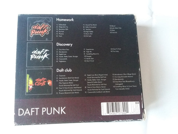 Daft Punk : Homework / Discovery / Daft Club (CD, Album, RE + CD, Album, RE + CD, Comp, RE + Box)