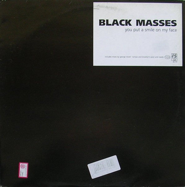 Black Masses : You Put A Smile On My Face (2x12", Promo)